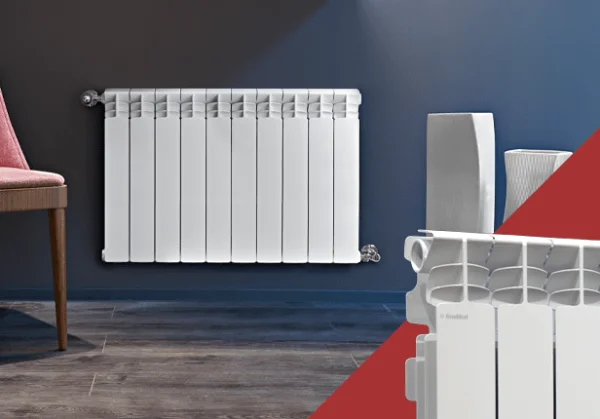 Радиатор алюминиевый Fondital Exclusivo B3 500/100 [5 секций], Италия | Фото