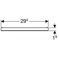 ᐉ Решетка для душевого трапа Geberit 154.338.00.1 ✔️ фото | ⏩ Progreem.by