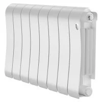 Радиатор биметаллический Royal Thermo Infinity 300 Bianco Traffico [8 секций]