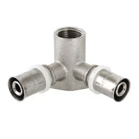 Пресс-водорозетка Valtec проходная 20 мм 1/2