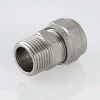 ᐉ Соединитель прямой обжимной Valtec 32 мм х 3/4" с переходом на наружную резьбу VTm.301.N.003205 ✅ фото | Valtec ⭐ Progreem.by