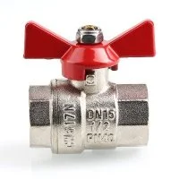 ᐉ Шаровой кран Valtec Base, рукоятка бабочка 1 вн.р ✔️ фото | ⏩ Progreem.by