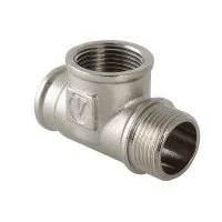 Тройник латунный Valtec с переходом на нар.р. 1/2" VTr.134 Тройник латунный Valtec с переходом на нар.р. 1/2" VTr.134