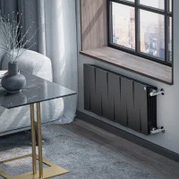 ᐉ Радиатор биметаллический Royal Thermo PianoForte 300 Чёрный [10 секций] ✔️ фото | ⏩ Progreem.by