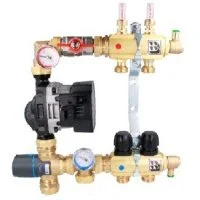 ᐉ Коллектор распределительный Afriso 1" для 4 контуров ✔️ фото | ⏩ Progreem.by