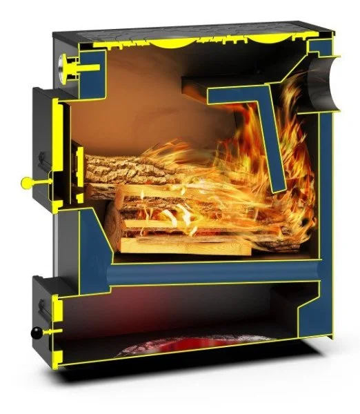 Твердотопливный котел-плита Теплодар Куппер Практик В [16 кВт]