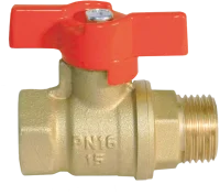 ᐉ Кран шаровой БАЗ 11Б27п1 Ду25 А31/1 1” вр/нр бабочка ✔️ фото | ⏩ Progreem.by