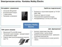 ᐉ Электрический котел Kentatsu Nobby Electro KBQ-11 [11 кВт] ✔️ фото | ⏩ Progreem.by