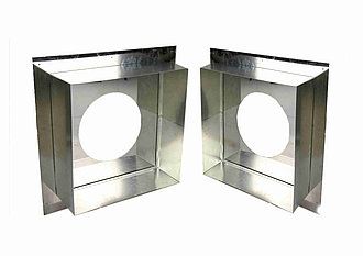 Проход через перекрытие (стену) для дымохода 0,5 мм d 260