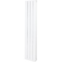 Радиатор алюминиевый STOUT Oscar 1800 боковое подключение (белый RAL 9010) [3 секции], Италия | Фото