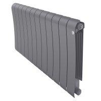 Радиатор биметаллический Royal Thermo Infinity 500 Silver Satin [12 секций]