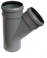 Тройник для внутренней канализации Ostendorf HTEA 75/75x45°