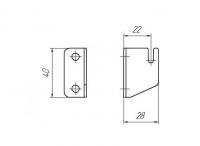 Кронштейн КЗТО КСМ-22