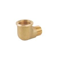 Угольник никелированный ICMA 1/2" вн/нар резьба Угольник никелированный ICMA 1/2" вн/нар резьба