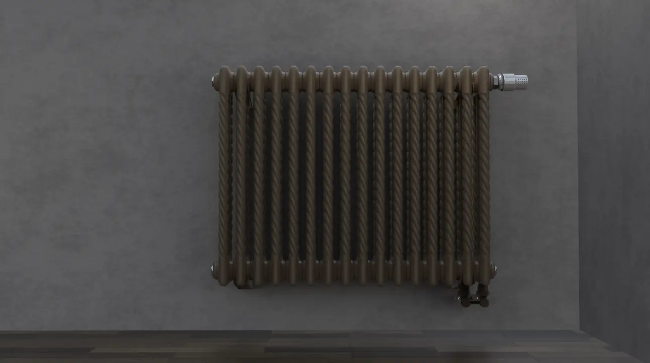 ᐉ Радиатор трубчатый КЗТО Bataria Retro 2-500-12 [12 секций]  ✅ фото | КЗТО ⭐ Progreem.by