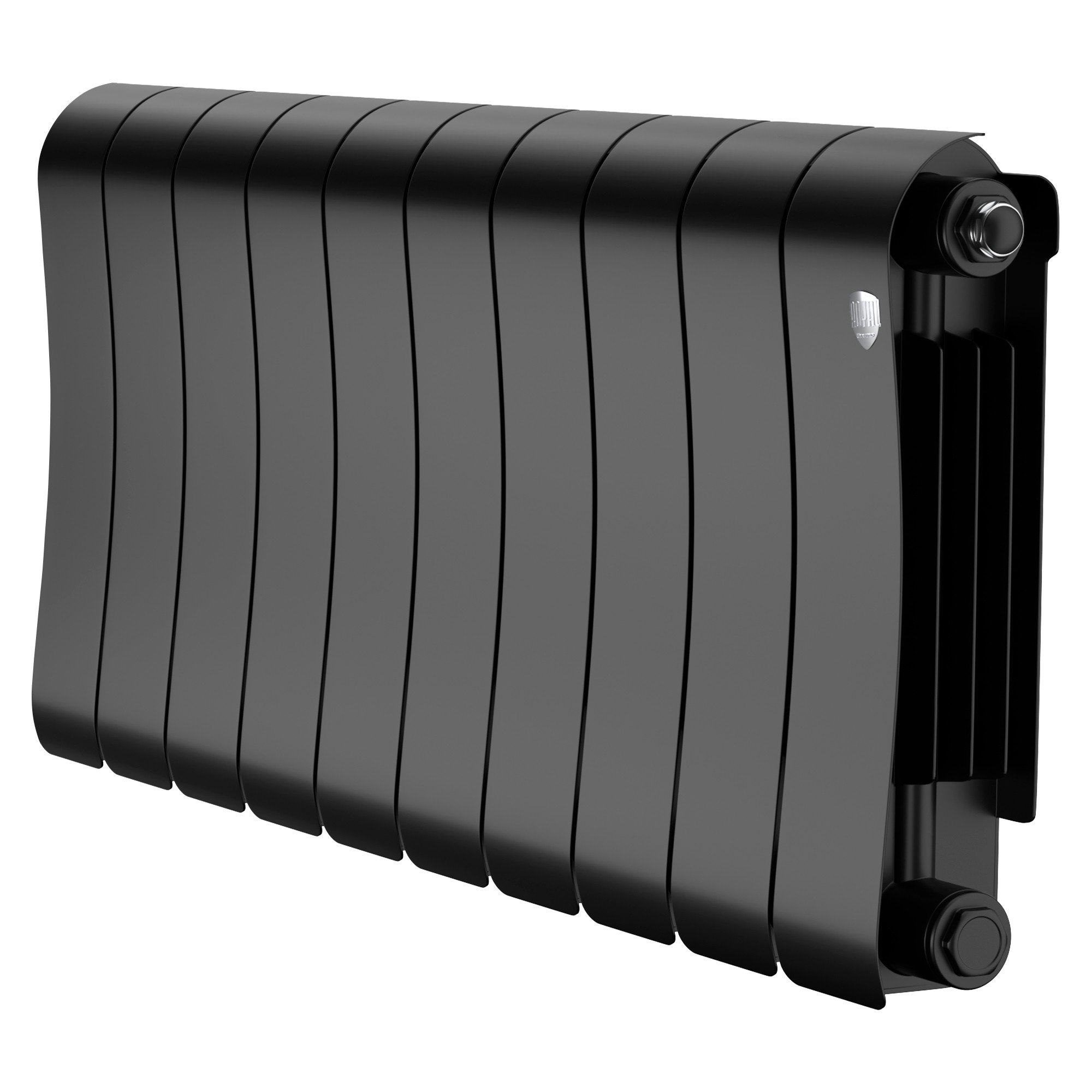 Радиатор биметаллический Royal Thermo Infinity 300 Noir Sable [10 секций]