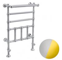 Полотенцесушитель Margaroli водяной 9-300, хром, золото Полотенцесушитель Margaroli водяной 9-300, хром, золото