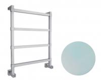 Полотенцесушитель Margaroli водяной 742/4, светлый никель