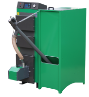 Пеллетный котел Moderator Unica Vento Bio + бункер 400 л. [15 кВт]