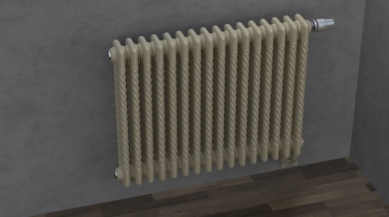 ᐉ Радиатор трубчатый КЗТО Bataria Retro 2-500-12 [12 секций]  ✅ фото | КЗТО ⭐ Progreem.by