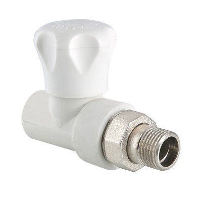 Клапан полипропиленовый со сгоном прямой Valtec DN 25 3/4