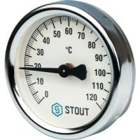 Термометр Stout SIM-0004-630015 накладной Dn 63 мм