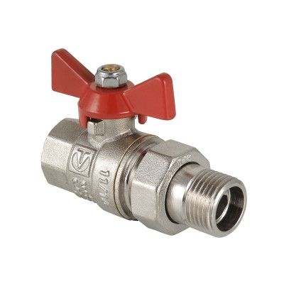 Шаровой кран Valtec Base с полусгоном 3/4 вн.р - нар.р.