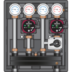 ᐉ Насосно-смесительный модуль Meibes Kombimix UK/MKSTM- UPSO 15-65 [40 кВт] M26102.1 GF ✅ фото | Meibes ⭐ Progreem.by
