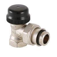 Клапан термостатический угловой с преднастройкой Valtec 1/2"
