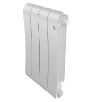 Радиатор биметаллический Royal Thermo Infinity 500 Bianco Traffico VR80 [4 секции]