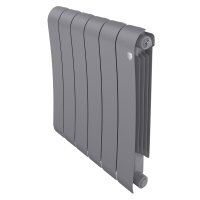 Радиатор биметаллический Royal Thermo Infinity 500 Silver Satin [6 секций]