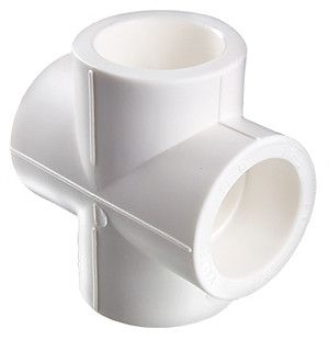 Крестовина полипропиленовая Valtec 50 мм Крестовина полипропиленовая Valtec 50 мм - условный проход (диаметр) 50 мм