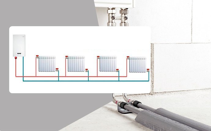 Как провести отопление на второй этаж с первого этажа. Классификация систем