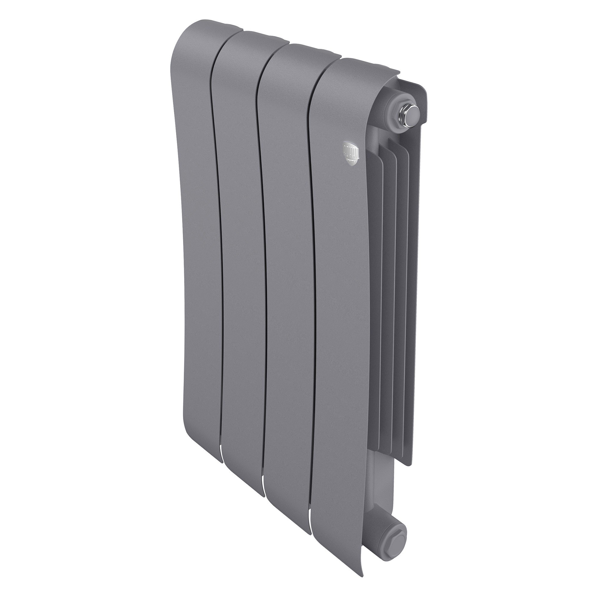 Радиатор биметаллический Royal Thermo Infinity 500 Silver Satin [4 секции]