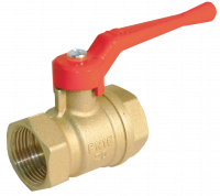 Кран шаровой БАЗ 11Б27п1 Ду15 А30 1/2” вр/вр рычаг