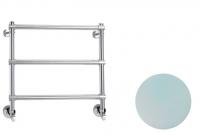 Полотенцесушитель Margaroli водяной 440/3, светлый никель