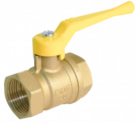 Кран шаровой БАЗ 11Б27п Ду15 А10 газ 1/2” вр/вр рычаг