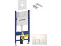 Инсталляция для унитаза Geberit Duofix H112 с кнопкой смыва Delta50, белый