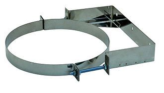 Хомут на кронштейн для дымохода 0,5 мм d 180 Хомут на кронштейн для дымохода 0,5 мм d 180