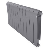 Радиатор биметаллический Royal Thermo Infinity 500 Silver Satin VR80 [12 секций]