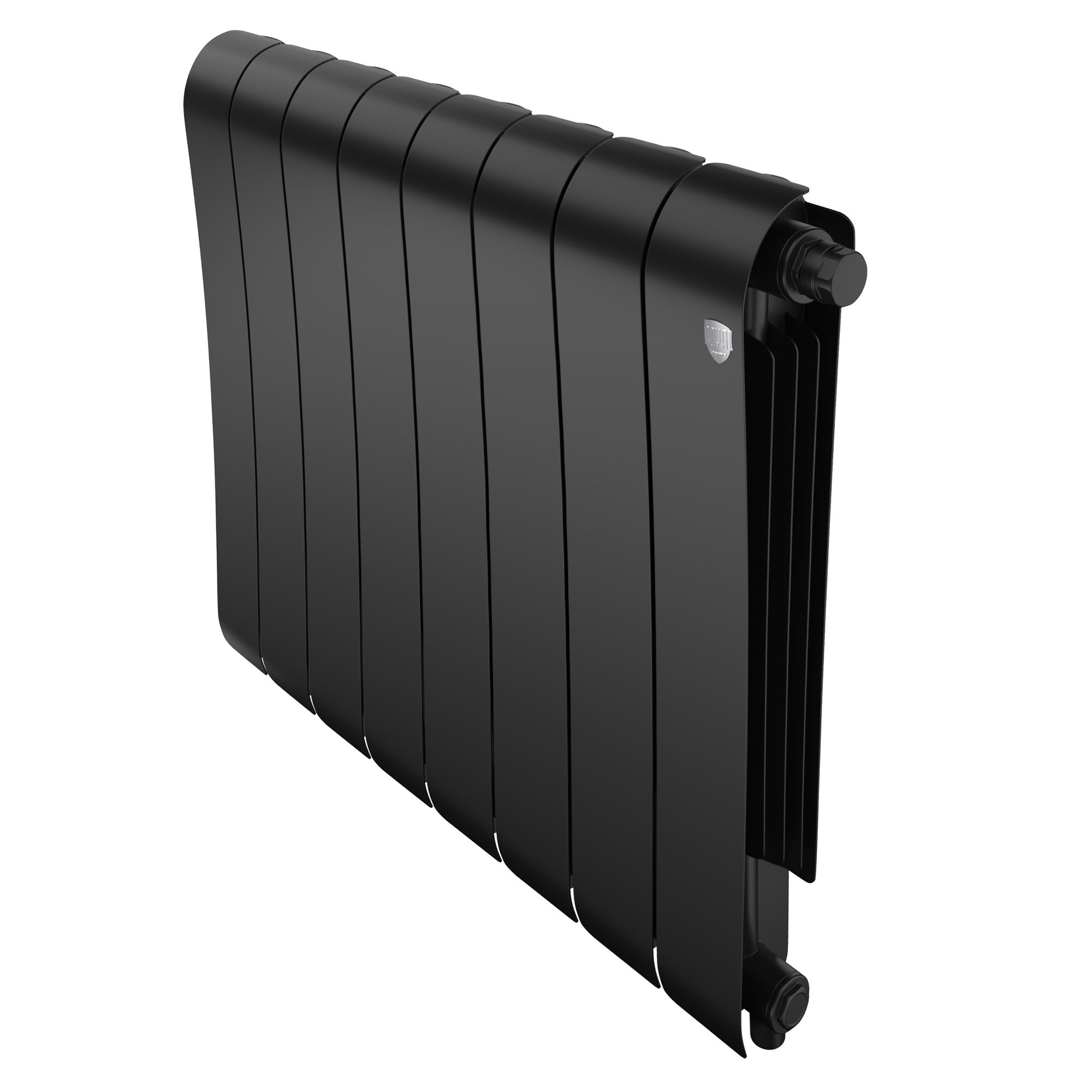 Радиатор биметаллический Royal Thermo Infinity 500 Noir Sable VR80 [8 секций]