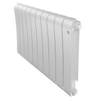 Радиатор биметаллический Royal Thermo Infinity 500 Bianco Traffico VR80 [10 секций]