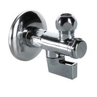 Кран шаровой Valtec угловой с фильтром д/подкл. сантех. приб. 1/2"хМ10