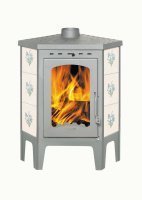 Печь-камин ECOKAMIN БАВАРИЯ Незабудка (угловая, с плитой) Печь-камин ECOKAMIN БАВАРИЯ Незабудка (угловая, с плитой)