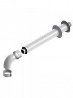 Комплект для горизонтального прохода через стену Vaillant DN 60/100, L = 0,75 м