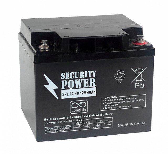 Аккумуляторная батарея Энергия Security Power SPL 12-100 12V/100Ah