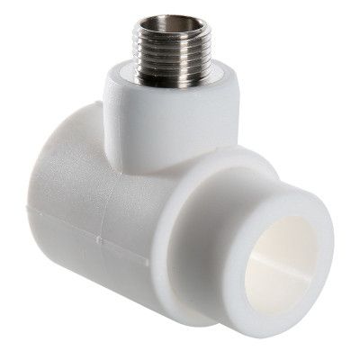 Тройник полипропиленовый коллекторный Valtec 40 х 3/4 нар.р.