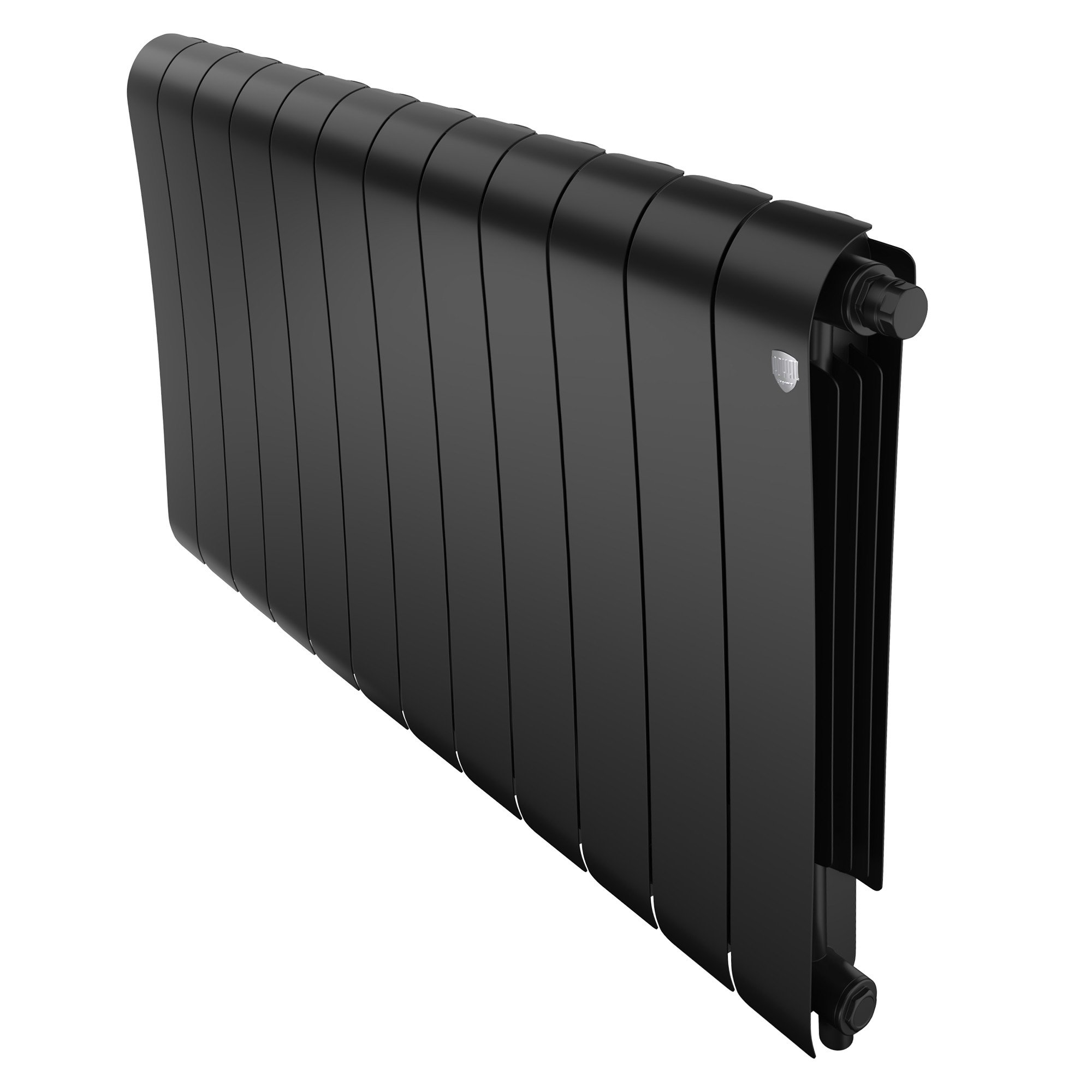 Радиатор биметаллический Royal Thermo Infinity 500 Noir Sable VR80 [12 секций]