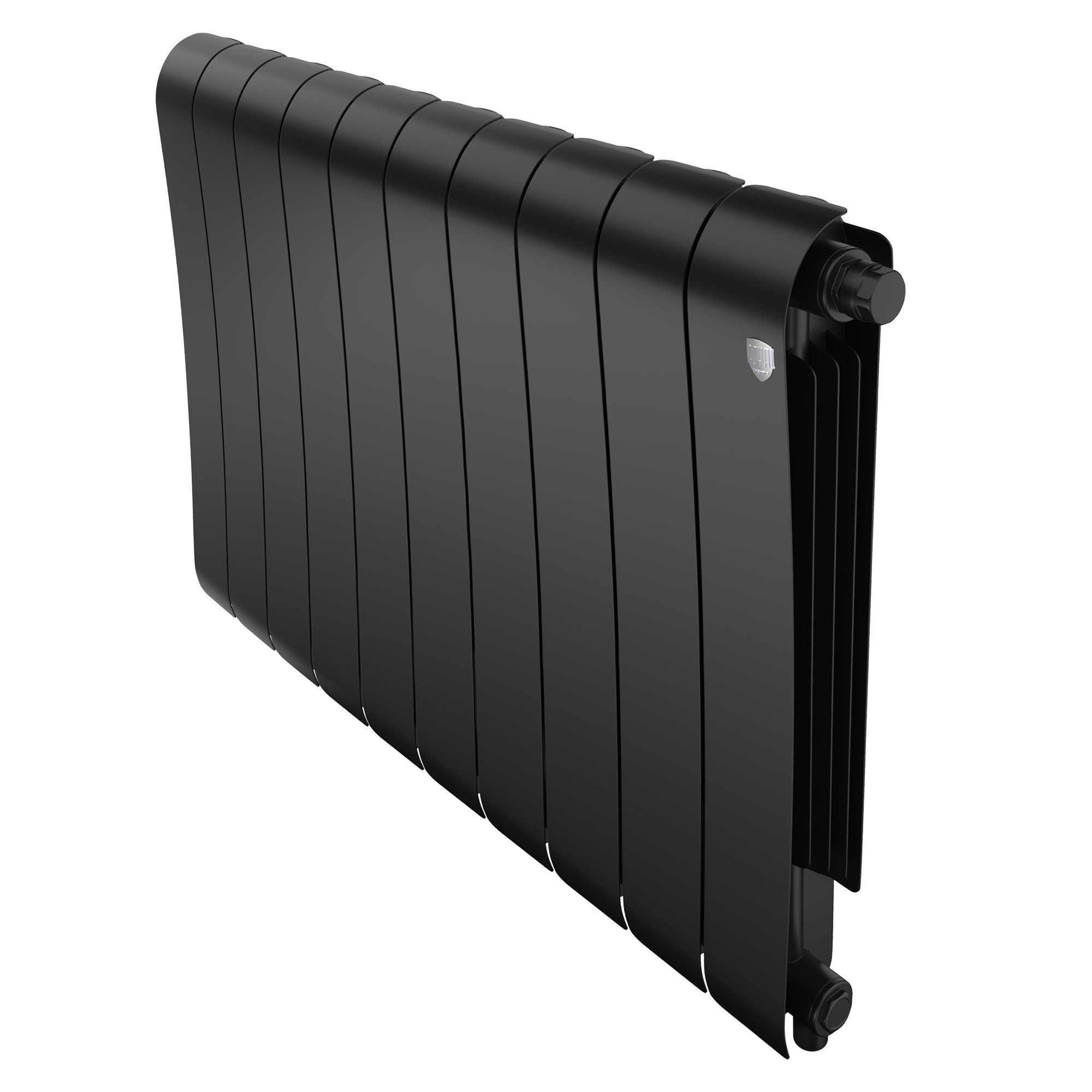 Радиатор биметаллический Royal Thermo Infinity 500 Noir Sable VR80 [10 секций]