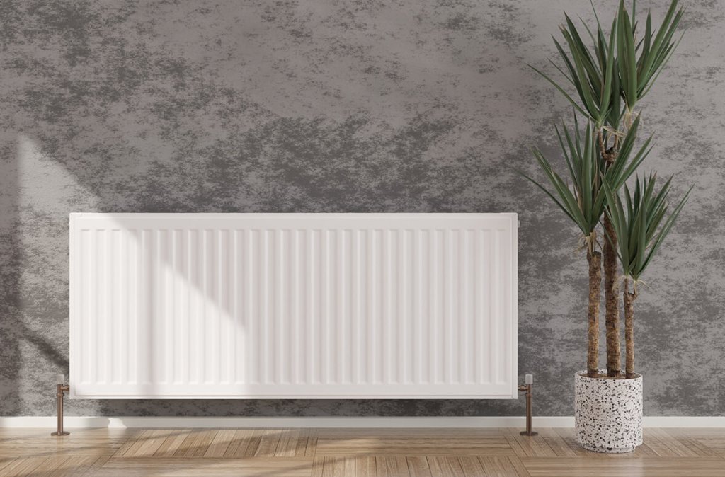 Панельный радиатор отопления с боковым подключением